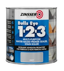 Zinsser Bullseye 1 2 3 Water Based Primer Grey 1 Litre