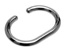 Croydex C Shaped Curtain Ring Pack of 12