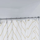 Croydex C Shaped Curtain Ring Pack of 12