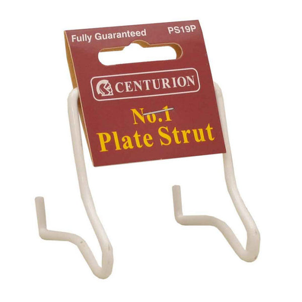 Centurion No 1 65mm White Plastic Coated Plate Strut