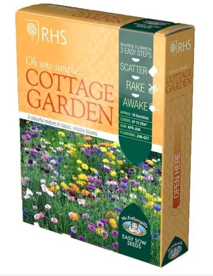 Mr Fothergills RHS Shake and sow Cottage Garden 33575