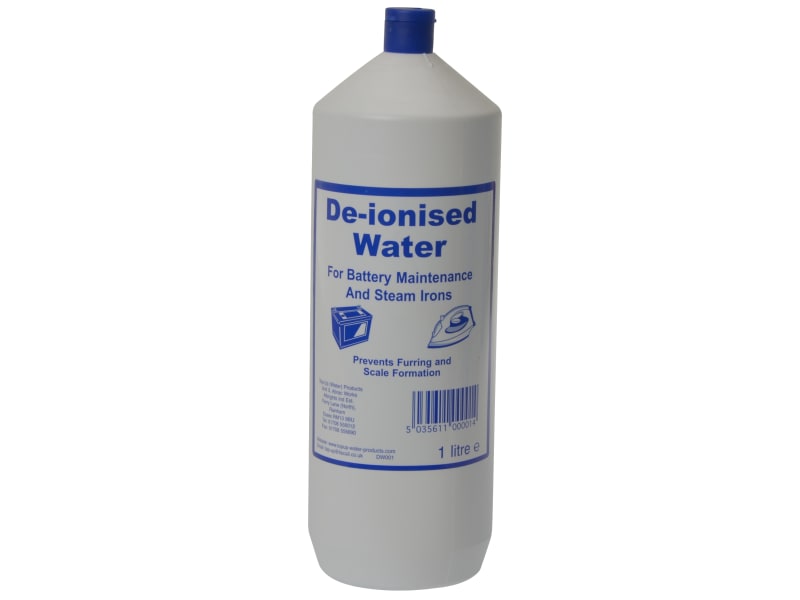 De-ionised Water 1 Litres