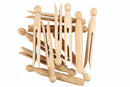 SupaHome Wooden Dolly Pegs 24 Pack