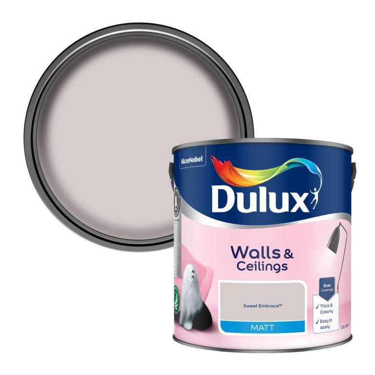 Dulux Rich Matt Sweet Embrace Emulsion Paint 2.5 Litres