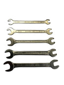 Elora 156S 5BA/P 0-8BA Midget Open End Spanner Set