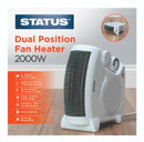 Status Dual Position Fan Heater 2000w 