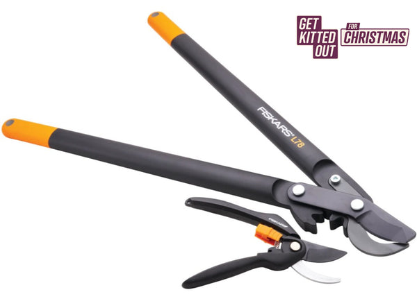 Fiskars Powergear Lopper & Pruner Set