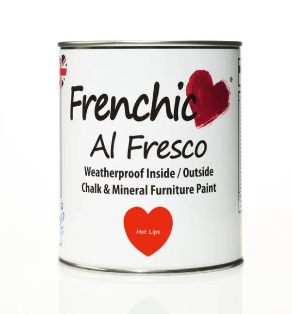 Frenchic Al Fresco Hot Lips Paint 750ml