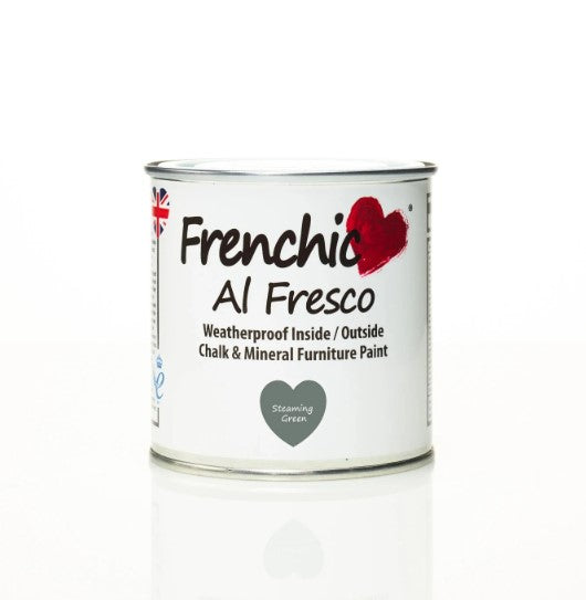 Frenchic Al Fresco Steaming Green Chalk and Mineral Furniture Paint 250ml