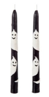Premier Taper Ghost Candle 25cm Pack of 2 