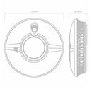 FireAngel Pro Connected Kitchen Heat Alarm Battery Powered FP1720W2-R