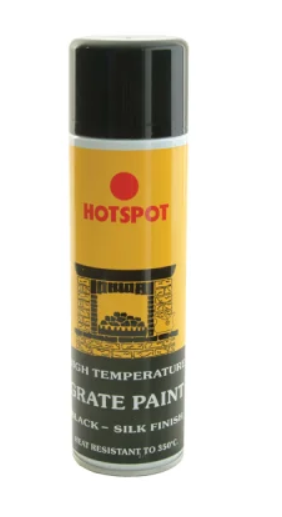 Hotspot High Temperature Grate Paint Aerosol Black Silk 450ml