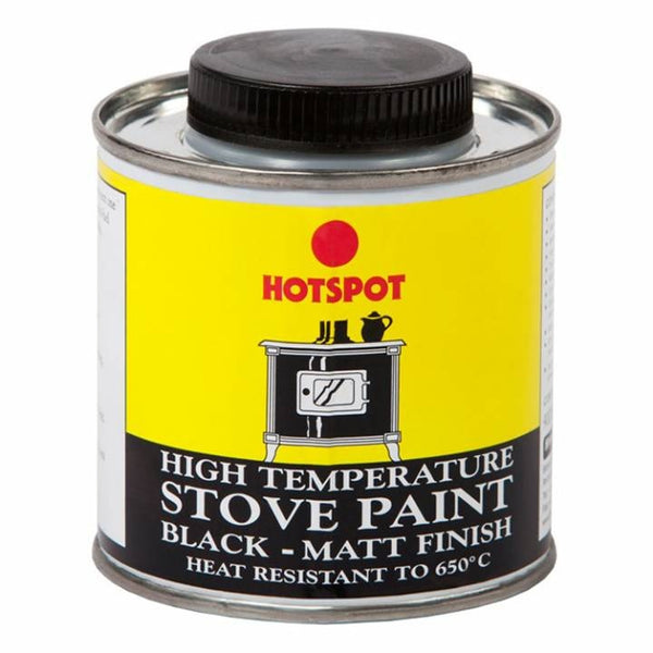 Hotspot Stove Matt Black Paint 100ml