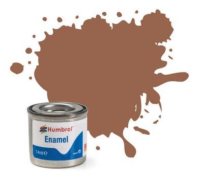 Humbrol Enamel Paint No.110 Natural Wood Matt 14ml
