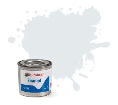 Humbrol Enamel Paint No.191 Chrome Silver Metallic 14ml