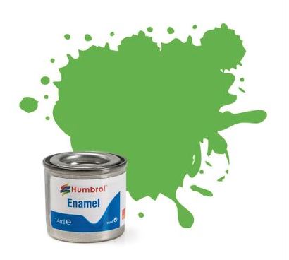 Humbrol  Enamel Paint No. 38 Pastel Green Gloss 14ml