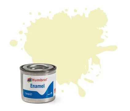 Humbrol Enamel Paint No. 41 Ivory Gloss 14ml