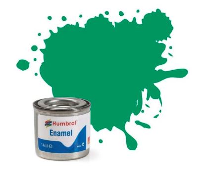 Humbrol Enamel Paint No. 50 Green Mist Metallic 14ml