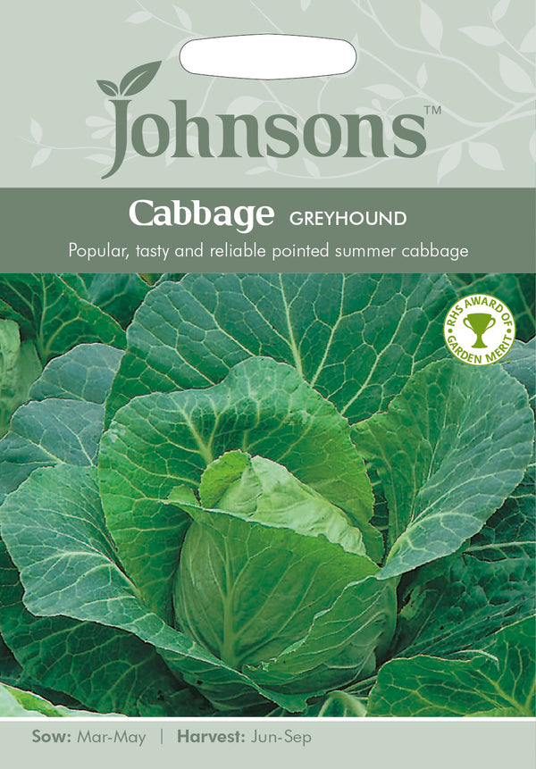 Johnsons Seeds Cabbage Greyhound