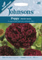 Johnsons Seeds Poppy Paeony Black