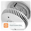 FireAngel Kitchen Heat Alarm 10 Year Sealed Battery FA6720-R