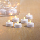 Premier Flickering LED Tealight Candle, White