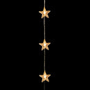 Premier 108 FlexiBright Hanging Star Curtain Lights, Warm White 1.2m