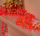 Premier 280 LED Microbrights Berry Garland Lights