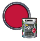 Ronseal Garden Paint Moroccan Red 750ml