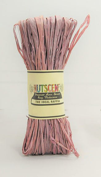 Nutscene Raffia Blush Gift Wrapping Craft | Thorns DIY