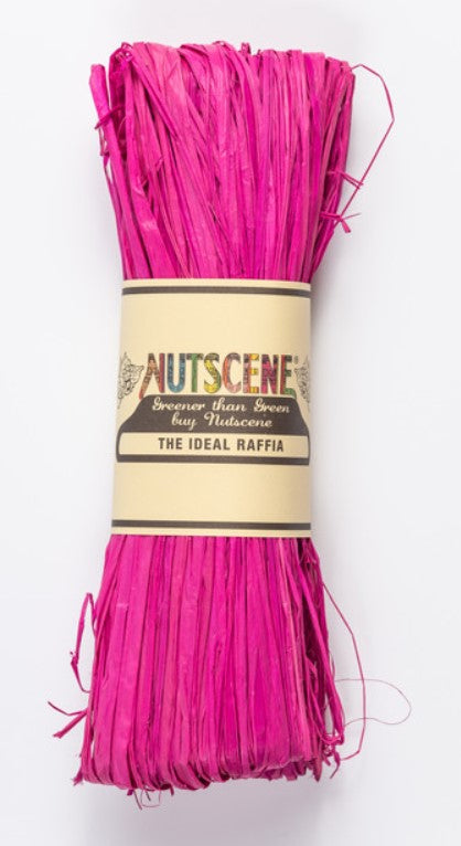 Nutscene Raffia Fuchsia Gift Wrapping Craft Garden | Thorns DIY