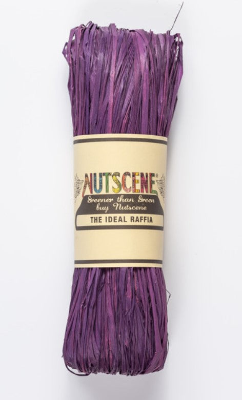 Nutscene Raffia Purple Passion