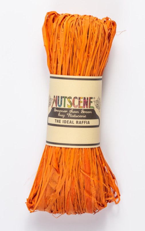 Nutscene Raffia Burnt Orange