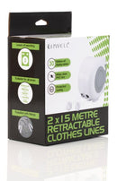 Orwell Twin Line Retractable Clothes Line 30m