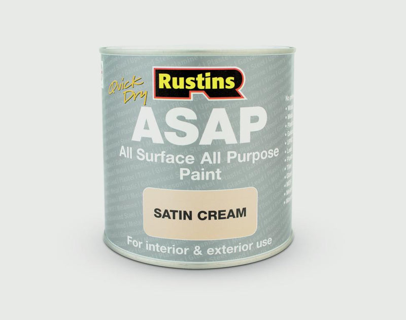 Rustins ASAP All Surface All Purpose 500ml Satin Cream