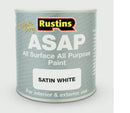 Rustins ASAP All Surface All Purpose 250ml Satin White