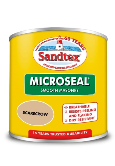 Sandtex Smooth Scarecrow Masonry Paint 150ml Tester