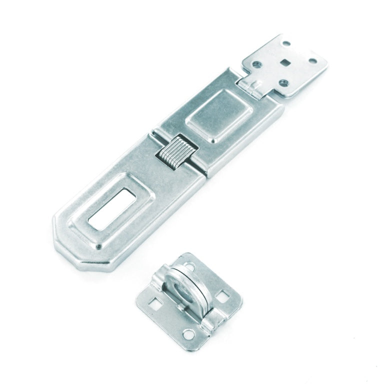 Securit Flexible Hinged Hasp & Staple Zinc Plated 150mm