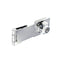 Securit Locking Hasp Cylinder Action Chrome Plated 75mm
