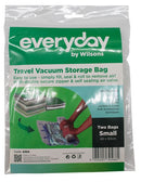 Everyday by Wilsons Roll-Up Travel Vacuum Storage Bags Small 40 x 60cm 2 pack