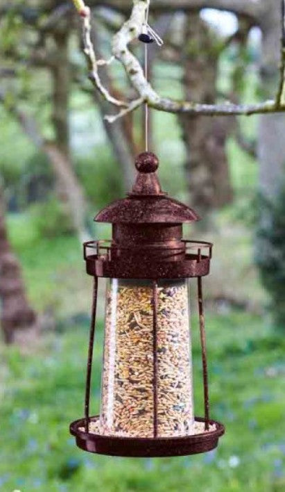 Smart Garden Copper Lighthouse Seed Feeder
