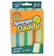 Sponge Daddy Dual Sided Sponge & Scrubber Pack of 4