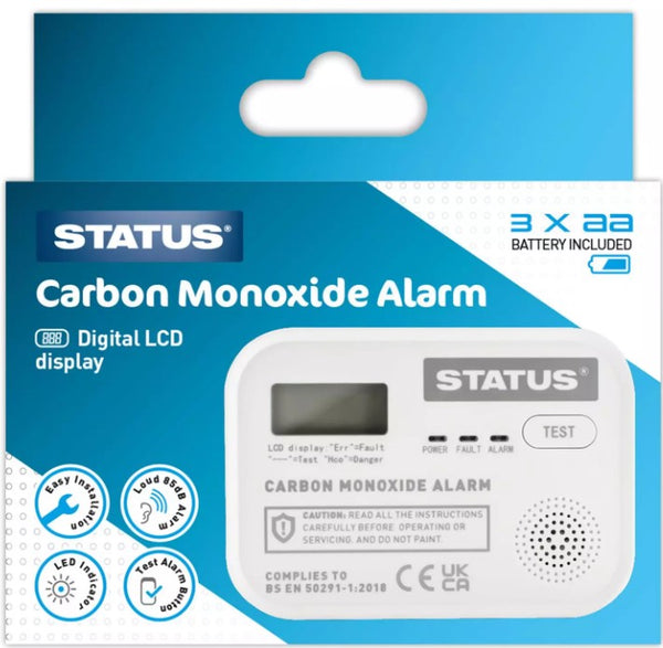 Status Carbon Monoxide Alarm Detector