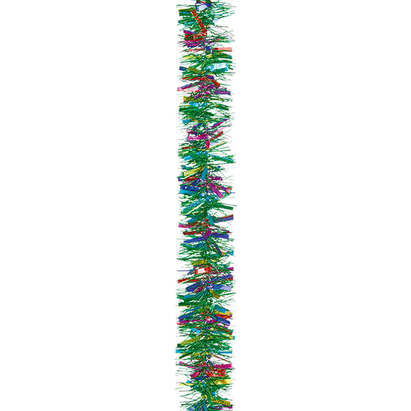 Premier Multi Laser Chunky Fine Cut Tinsel 2M x 10cm Green