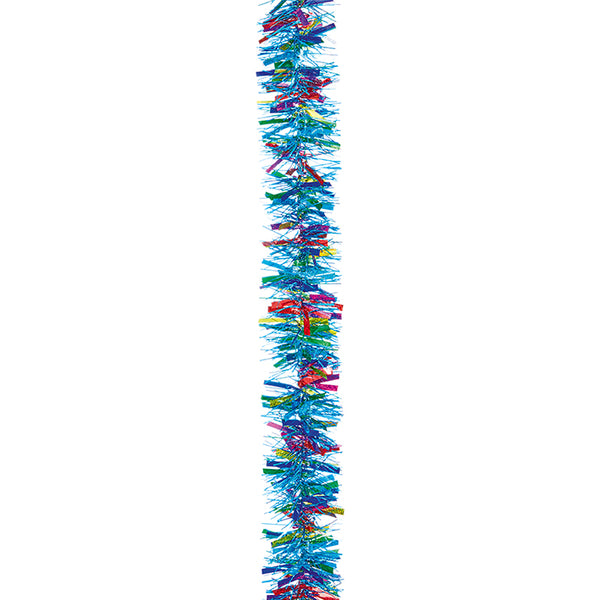 Premier Multi Laser Chunky Fine Cut Tinsel 2M x 10cm Blue