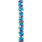 Premier Multi Laser Chunky Fine Cut Tinsel 2M x 10cm Blue