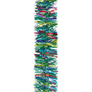 Premier Green Multi Laser Chunky Fine Cut Tinsel 2m x 10cm