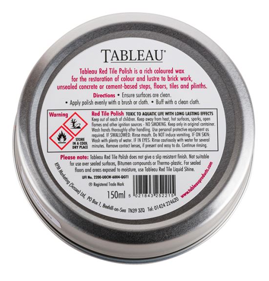 Tableau TRTP Red Tile Polish 150ml