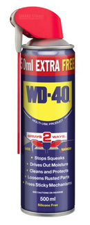 WD-40 Multi-Use Product Silicone Free 500ml Sprays 2 Ways