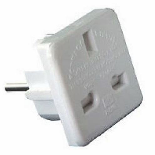 WWP 1301 European 2-Pin Travel Adapter